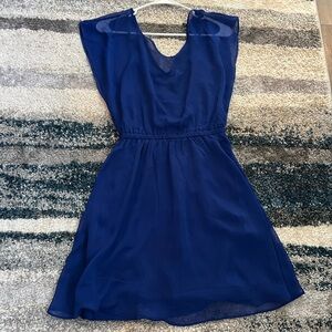 Express Royal Blue Dress